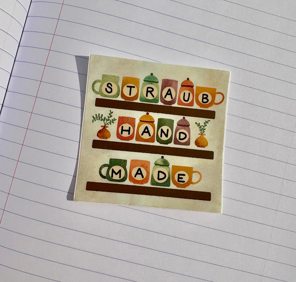 Shelves Logo Sticker