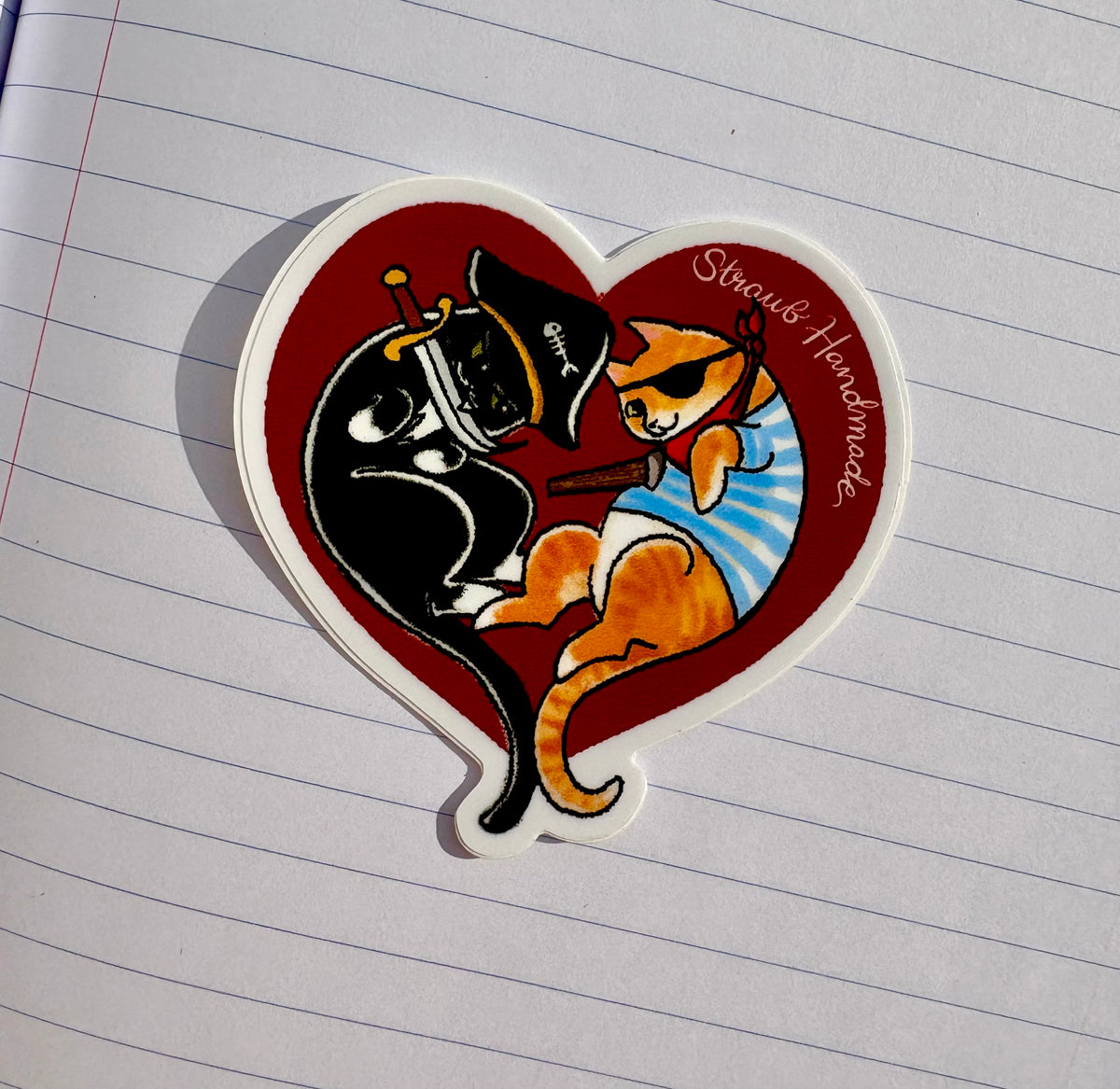 Pirate Cats Sticker