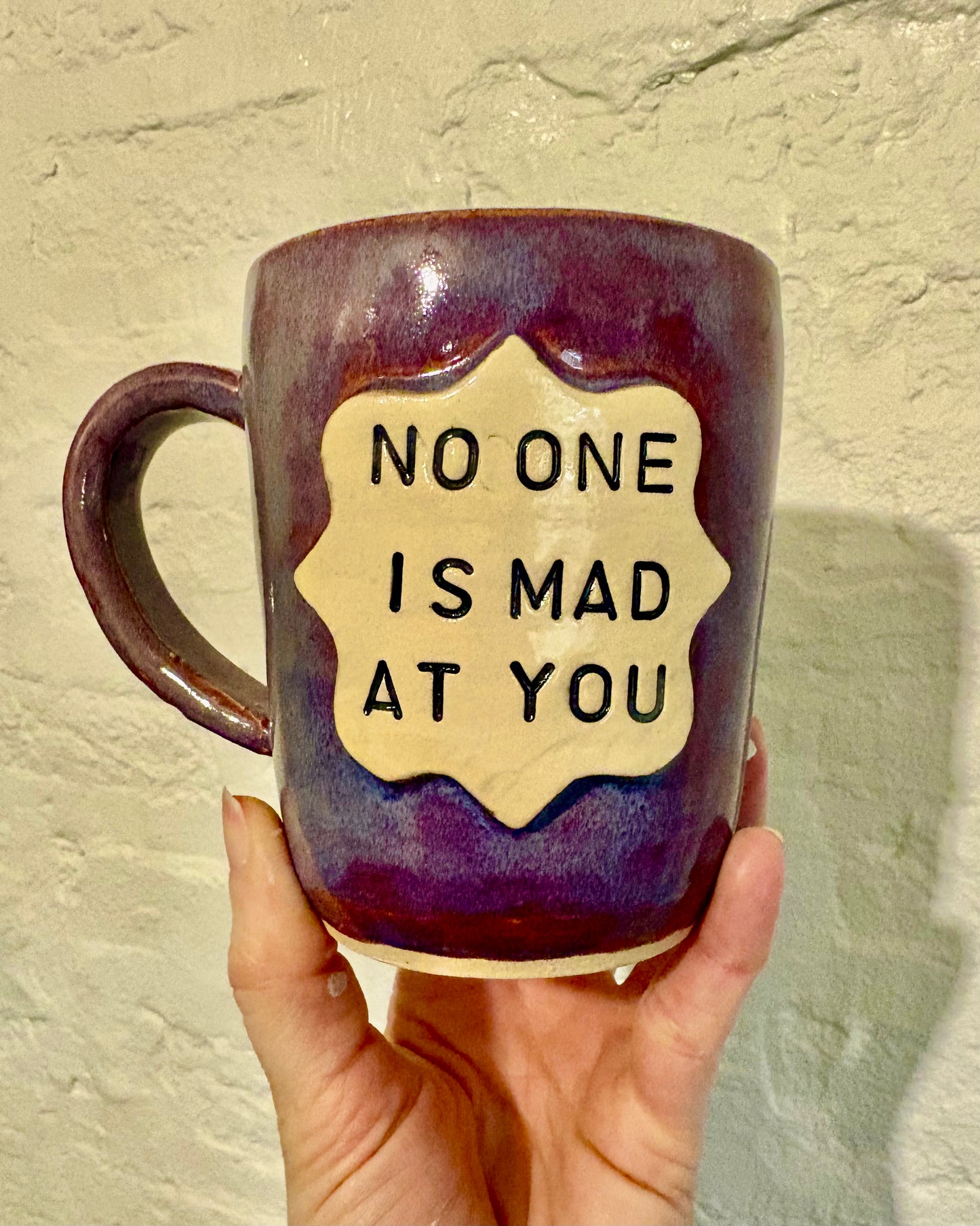 "No One is Mad" Mug