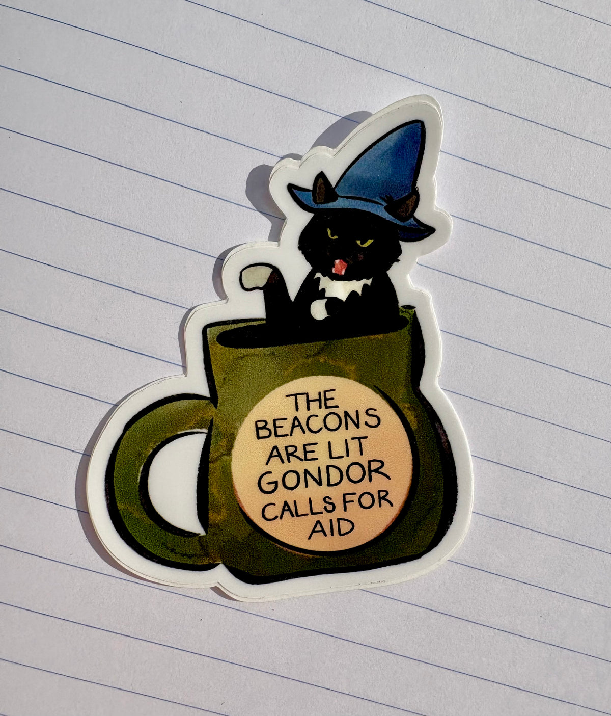 BEACONS ARE LIT Sticker